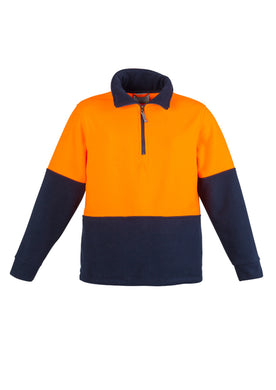 Hi Vis Half Zip Polar Fleece Jumper ZT460  Syzmik
