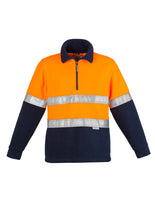 Load image into Gallery viewer, Hi Vis Polar Fleece Jumper - Hoop Taped ZT461 Syzmik