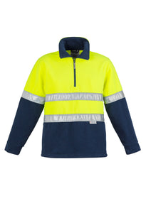 Hi Vis Polar Fleece Jumper - Hoop Taped ZT461 Syzmik