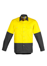 Load image into Gallery viewer, Mens Hi Vis Spliced Industrial Shirt ZW122  Syzmik