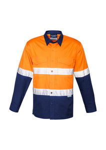 Mens Rugged Cooling Taped Hi Vis Spliced Shirt ZW129  Syzmik