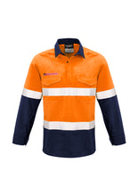 Load image into Gallery viewer, Mens FR Closed Front Hooped Taped Spliced Shirt ZW133  Syzmik