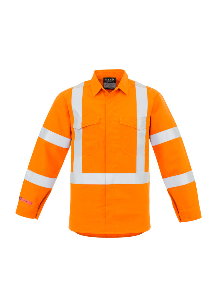 Mens X Back Taped Shirt ZW137  Syzmik