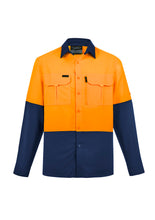 Load image into Gallery viewer, Mens Hi Vis Outdoor L/S Shirt ZW468  Syzmik