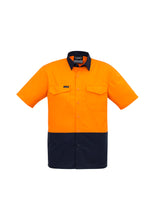Load image into Gallery viewer, Mens Rugged Cooling Hi Vis Spliced S/S Shirt ZW815  Syzmik