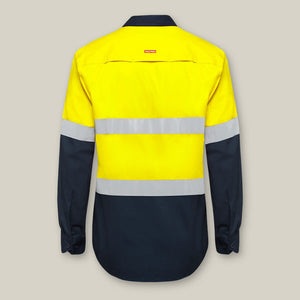 Hard Yakka Y07940 Shirt Ls 2t Tape Vnt