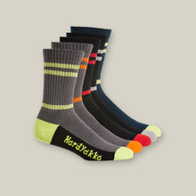 Load image into Gallery viewer, Hard Yakka Y20035 Hy Crew Sock 5 Pack
